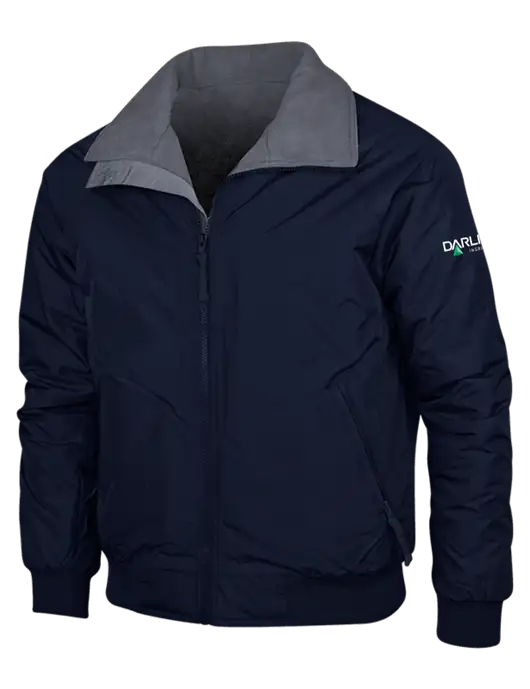 Navy/Heather Grey Classic Challenger Jacket w/Darling Ingredients Logo