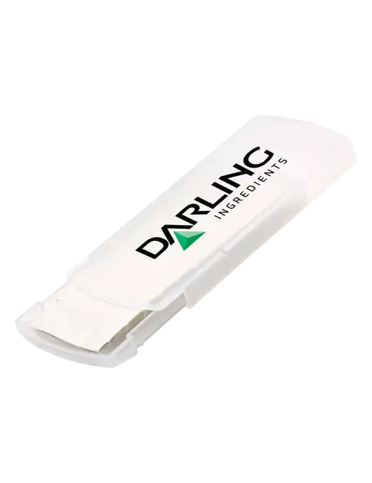 Slide Right Clear Bandage Dispenser w/Darling Ingredients Logo