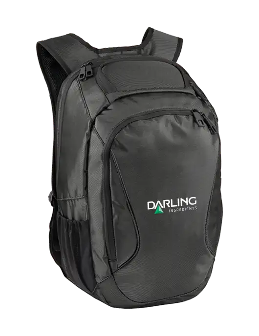 Stealth Dark Grey/Black Laptop Backpack w/Darling Ingredients Logo