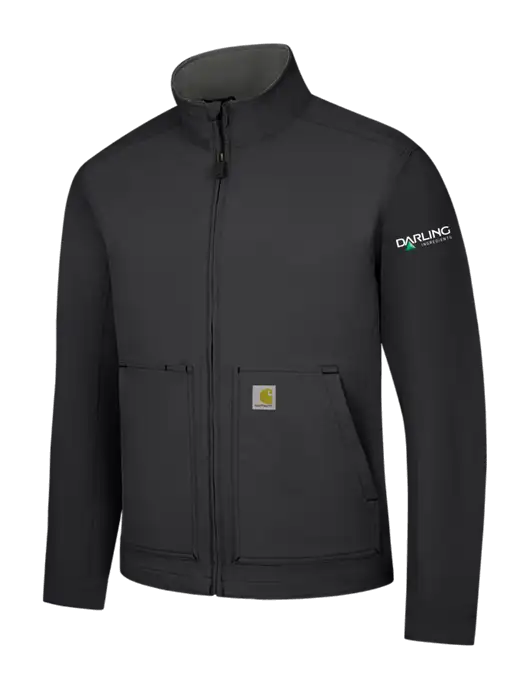 Carhartt Black Super Dux Soft Shell Jacket w/Darling Ingredients Logo