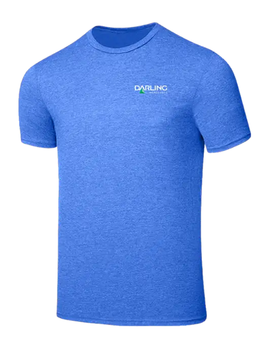 Seriously Soft Heathered Royal T-Shirt w/Darling Ingredients Logo