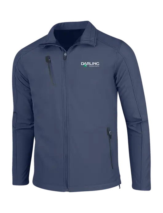 Navy Welded Softshell Jacket w/Darling Ingredients Logo
