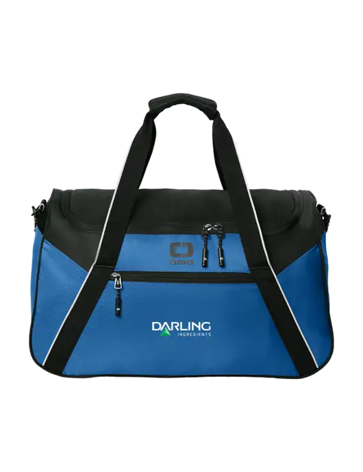OGIO Light Navy/Black Inception Duffel w/Darling Ingredients Logo