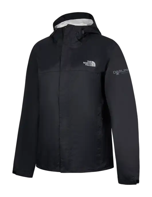 The North Face Black DryVent Rain Jacket w/Darling Ingredients Logo
