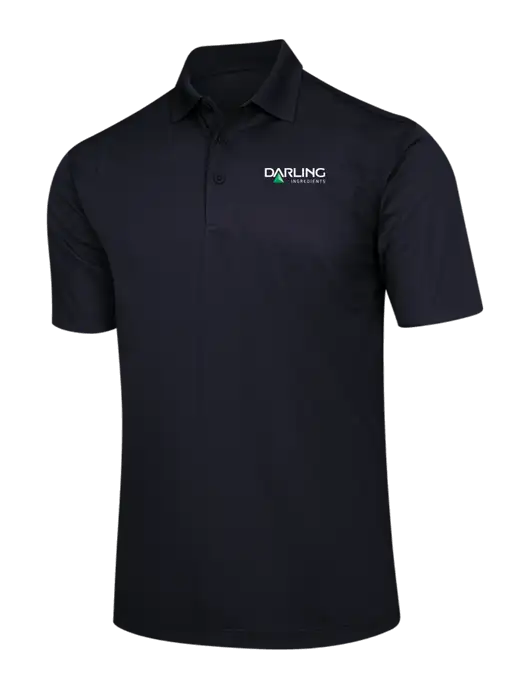 Black Micropique Sport-Wick Polo w/Darling Ingredients Logo