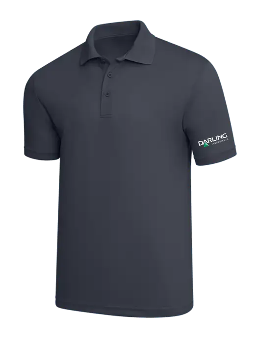 Dark Grey PosiCharge RacerMesh Polo w/Darling Ingredients Logo