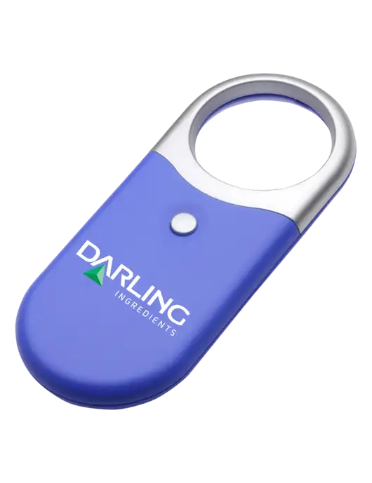 Compact Blue Magnifier Light w/Darling Ingredients Logo