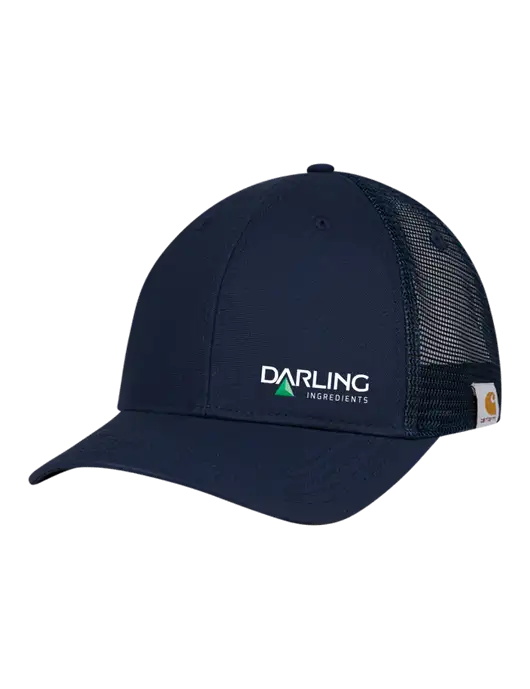 Carhartt Navy Trucker Rugged Pro Series Cap w/Darling Ingredients Logo