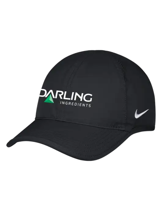 Nike Black Featherlight Cap w/Darling Ingredients Logo