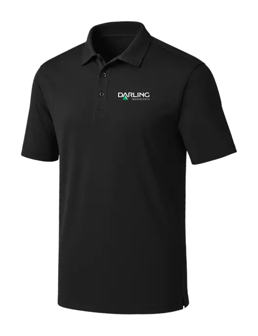 Black Silk Touch Performance Polo w/Darling Ingredients Logo