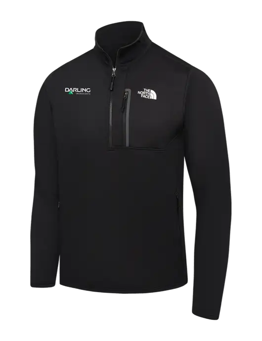 The North Face Black Skyline 1/2-Zip Fleece w/Darling Ingredients Logo