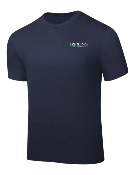 Navy PosiCharge Competitor Tee w/Darling Ingredients Logo