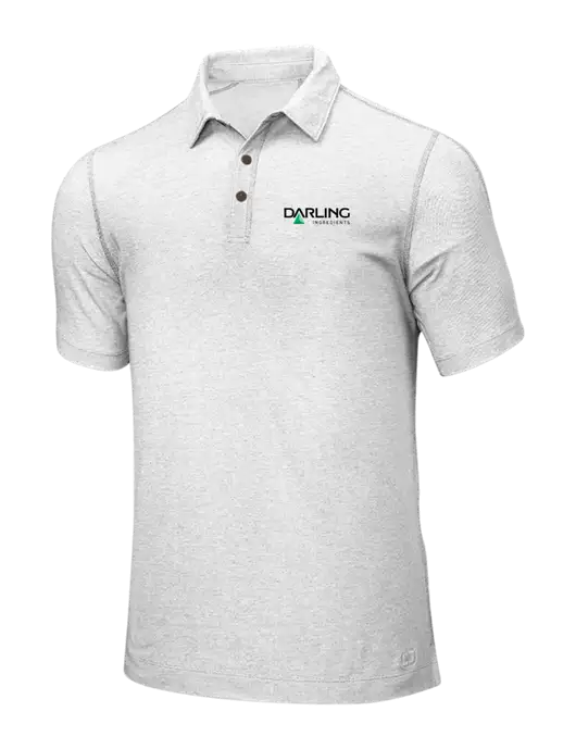OGIO White ONYX Polo w/Darling Ingredients Logo