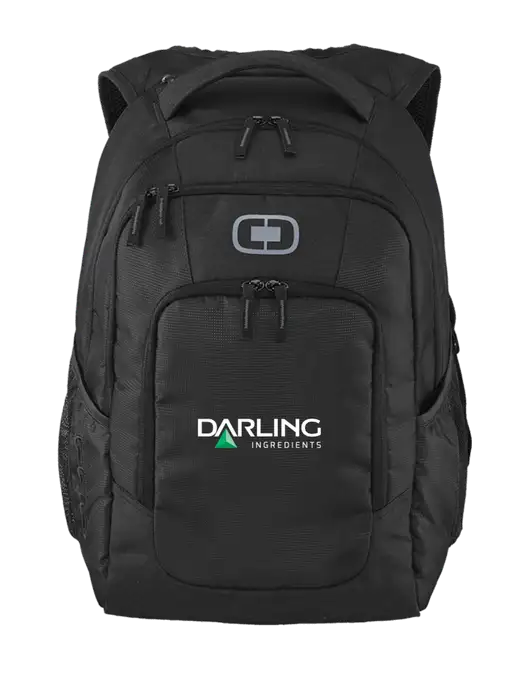 OGIO Black Logan Laptop Backpack
 w/Darling Ingredients Logo