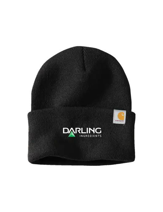 Carhartt Black Watch Cap 2.0 w/Darling Ingredients Logo