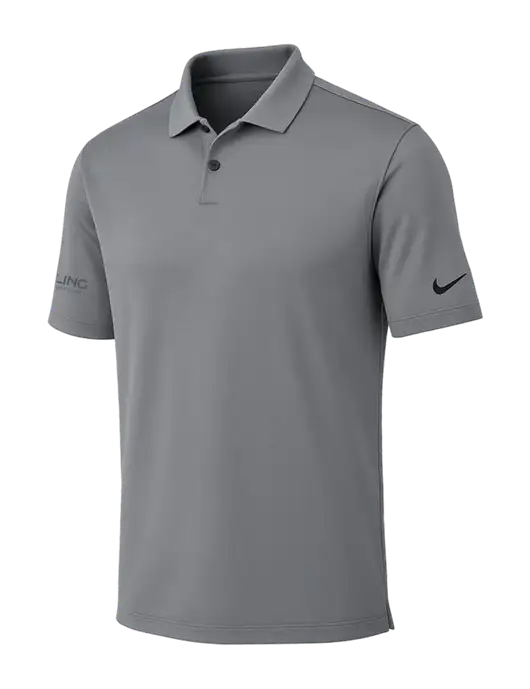 Nike Medium Grey Dri-FIT Vapor Polo w/Darling Ingredients Logo
