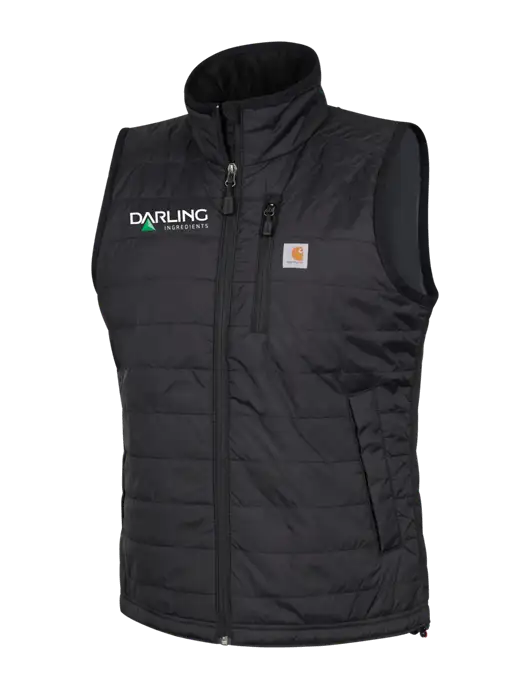Carhartt Womens Black Gilliam Vest w/Darling Ingredients Logo