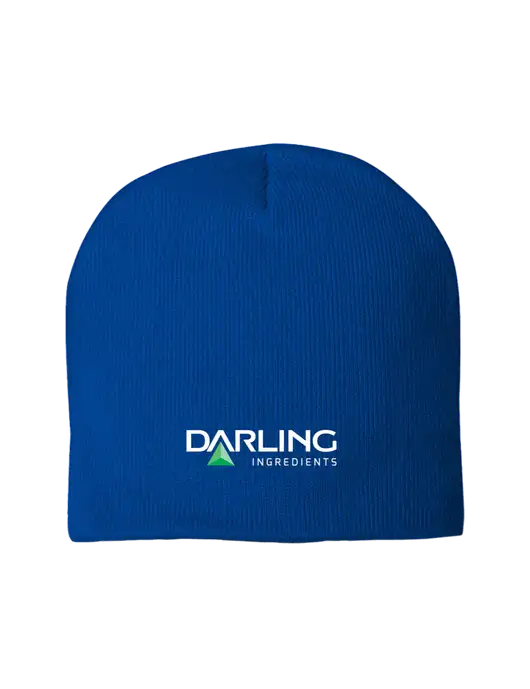 Solid Royal Element Knit Beanie w/Darling Ingredients Logo