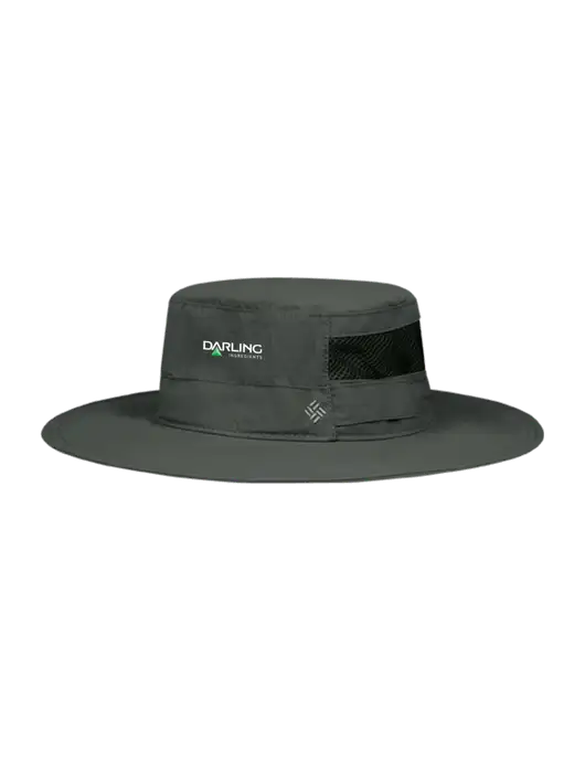 Columbia Dark Grey Bora Bora Booney  Hat w/Darling Ingredients Logo
