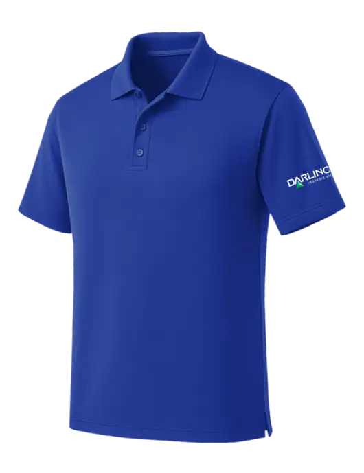Dark Royal Dry Zone UV Micro Mesh Polo w/Darling Ingredients Logo