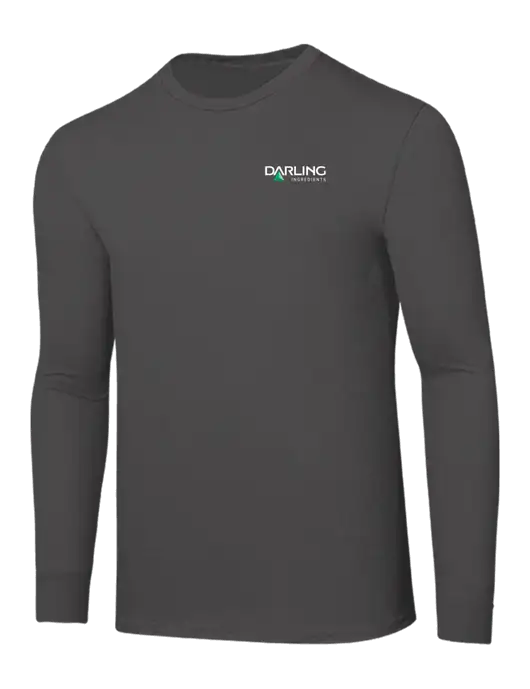 Seriously Soft Dark Grey Long Sleeve T-Shirt w/Darling Ingredients Logo