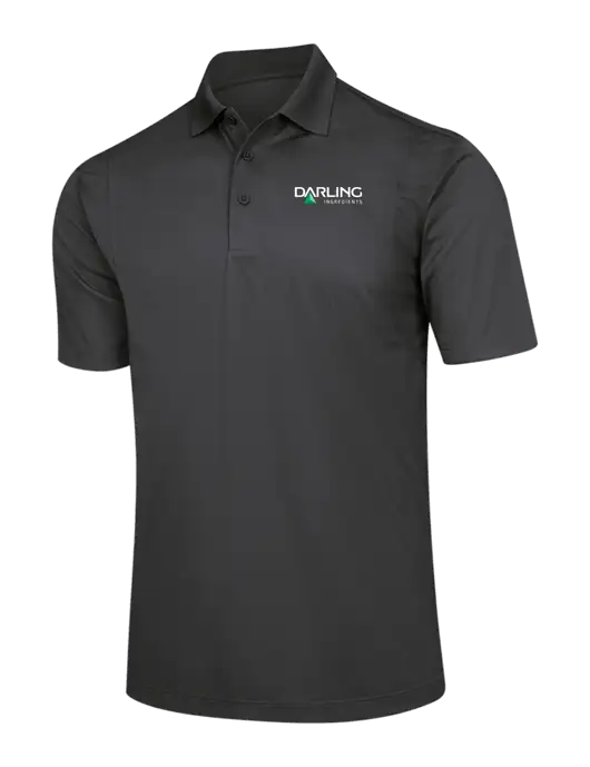 Dark Grey Micropique Sport-Wick Polo w/Darling Ingredients Logo