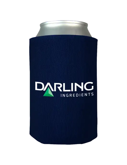 Dark Navy Foam Coolie w/Darling Ingredients Logo