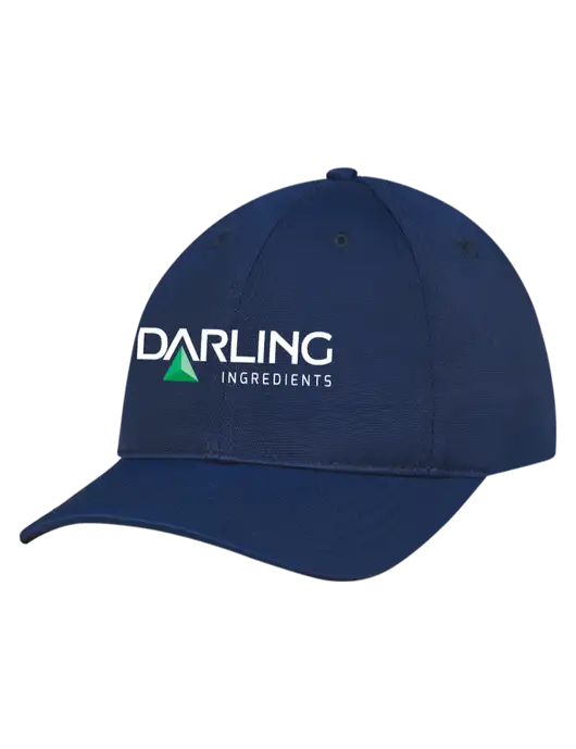 Navy Nylon Twill Performance Cap w/Darling Ingredients Logo