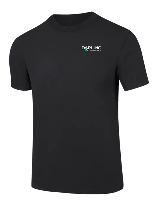 Comfort Colors 6.1 oz Black Heavyweight Ring Spun T-Shirt w/Darling Ingredients Logo