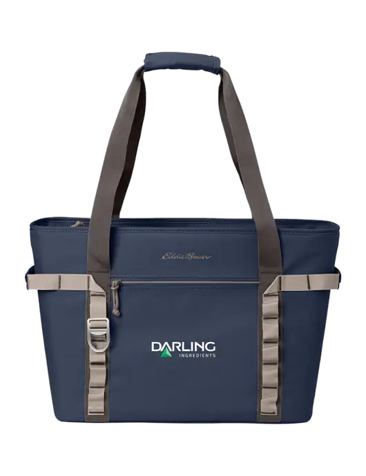 Eddie Bauer Navy Max Cool Tote Cooler  w/Darling Ingredients Logo