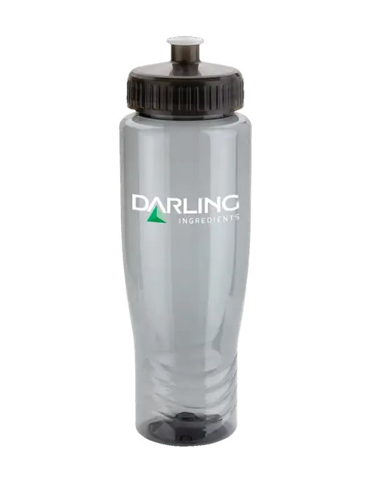 Roam Smoke 28 oz Eco-Polyclear Bottle with Push Pull Lid w/Darling Ingredients Logo