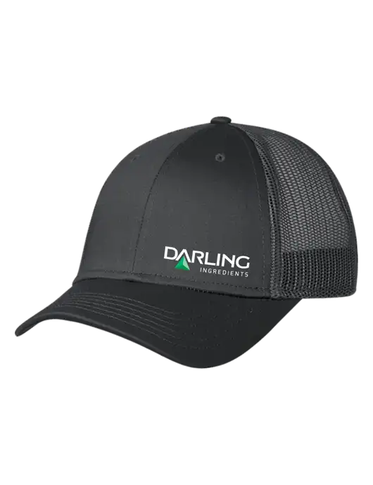 Charcoal Mesh Trucker Cap Snap Back w/Darling Ingredients Logo