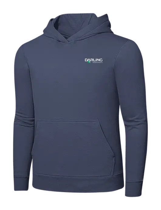 Steel Blue 7.8. oz Ring Spun Hooded Sweatshirt w/Darling Ingredients Logo