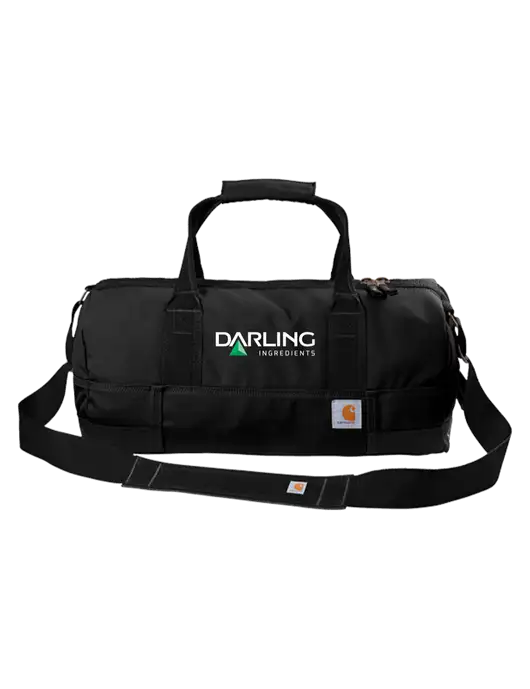 Carhartt Black Foundry Series 20” Duffel w/Darling Ingredients Logo