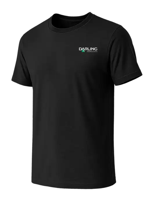 BELLA+CANVAS Black CVC Short Sleeve Tee w/Darling Ingredients Logo