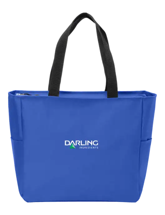 Everyday True Royal Zip Tote  w/Darling Ingredients Logo