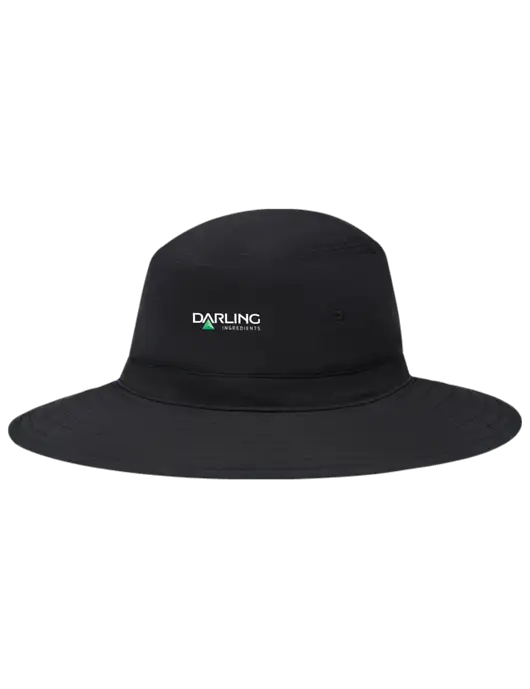 Black Booney Sun Hat w/Darling Ingredients Logo