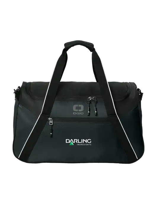 OGIO Black Inception Duffel w/Darling Ingredients Logo
