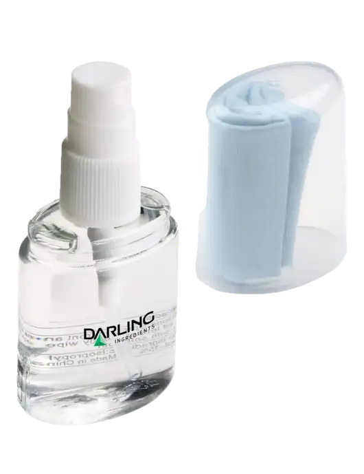 Lens Cleaning Spray & Microfiber Cloth w/Darling Ingredients Logo