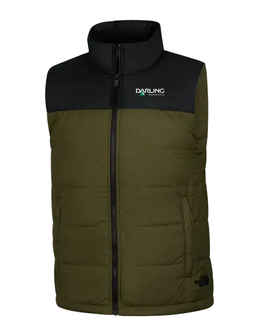 The North Face Dark Olive Everyday Insulated Vest w/Darling Ingredients Logo