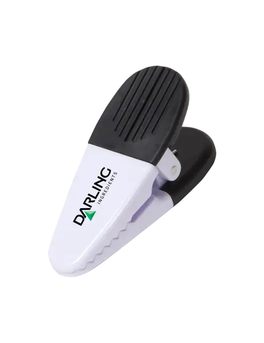 Magnetic White Power Clip w/Darling Ingredients Logo