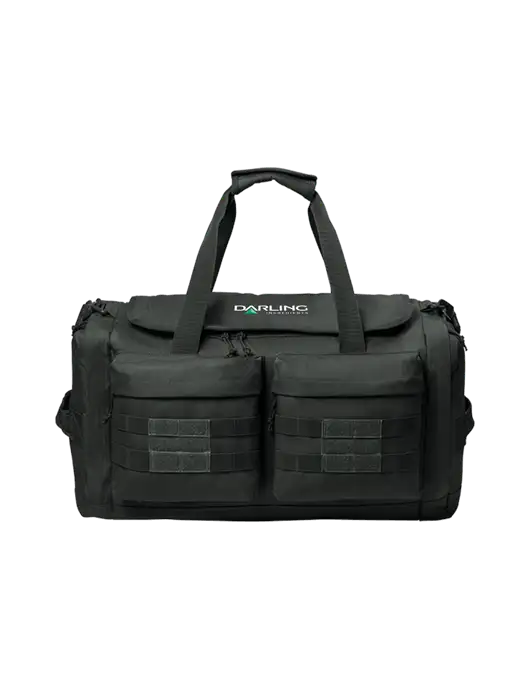 CornerStone Charcoal Grey Tactical Duffel w/Darling Ingredients Logo
