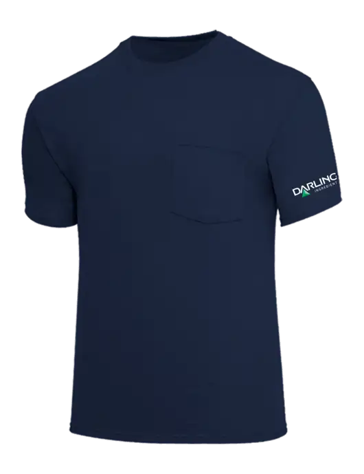 Core Blend Navy Pocket T-Shirt w/Darling Ingredients Logo
