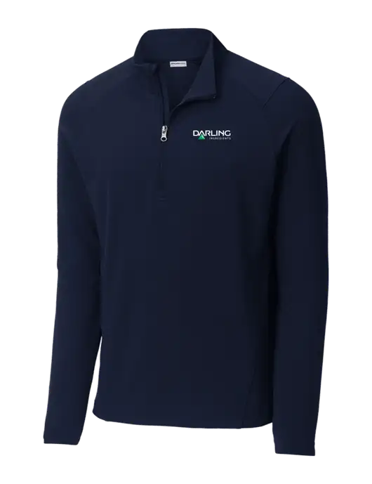 Sport-Wick Flex Fleece Dark Navy 1/4-Zip w/Darling Ingredients Logo