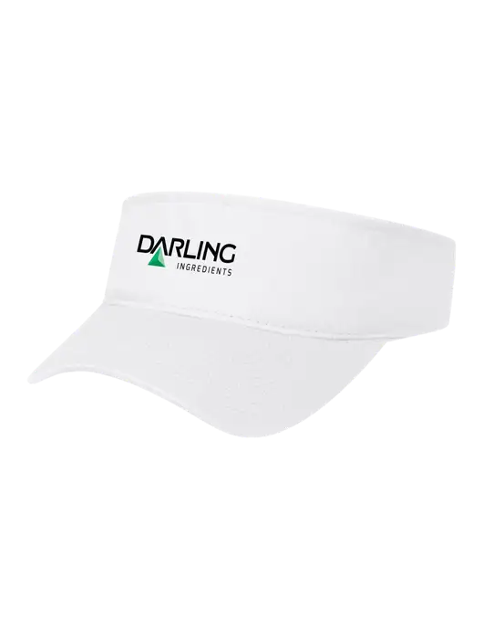 White Cap Visor w/Darling Ingredients Logo
