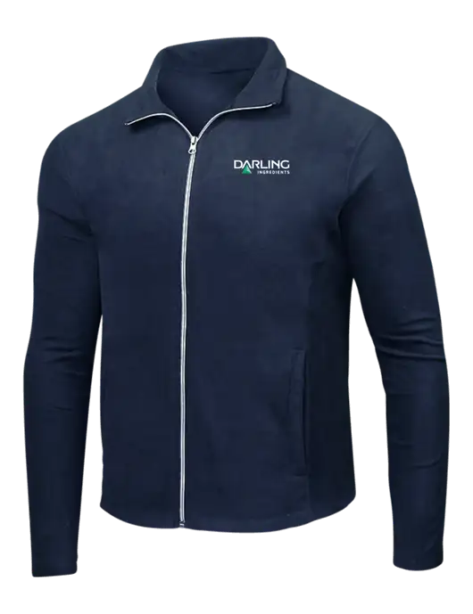 Navy Microfleece Jacket w/Darling Ingredients Logo