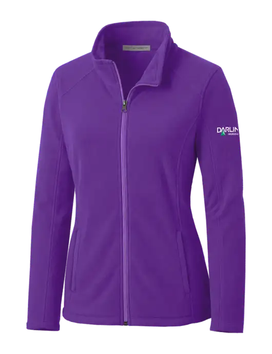 Light Purple Womens Microfleece Jacket w/Darling Ingredients Logo