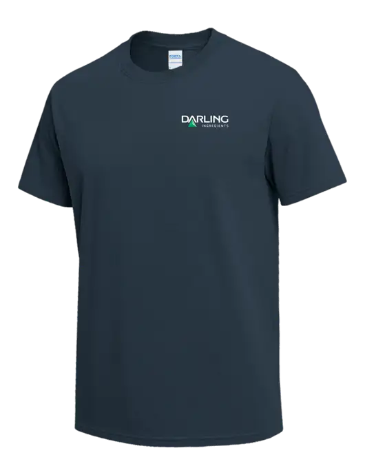Dark Slate Blue Heavyweight 6.1 oz T-Shirt w/Darling Ingredients Logo