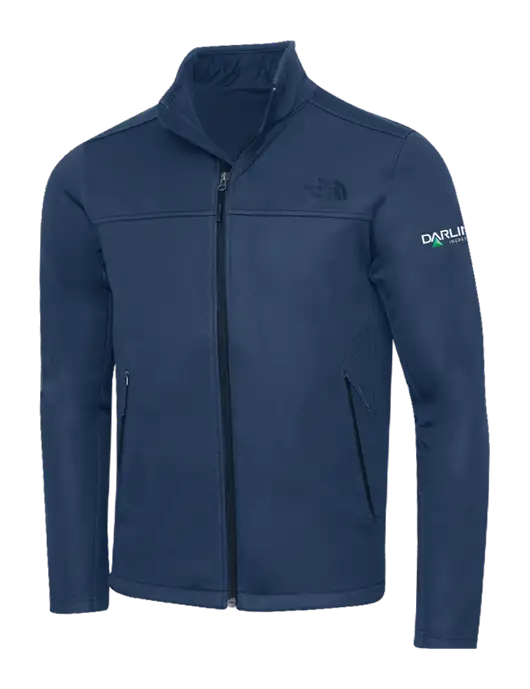 North Face Dark Navy Ridgewall Soft Shell Jacket w/Darling Ingredients Logo
