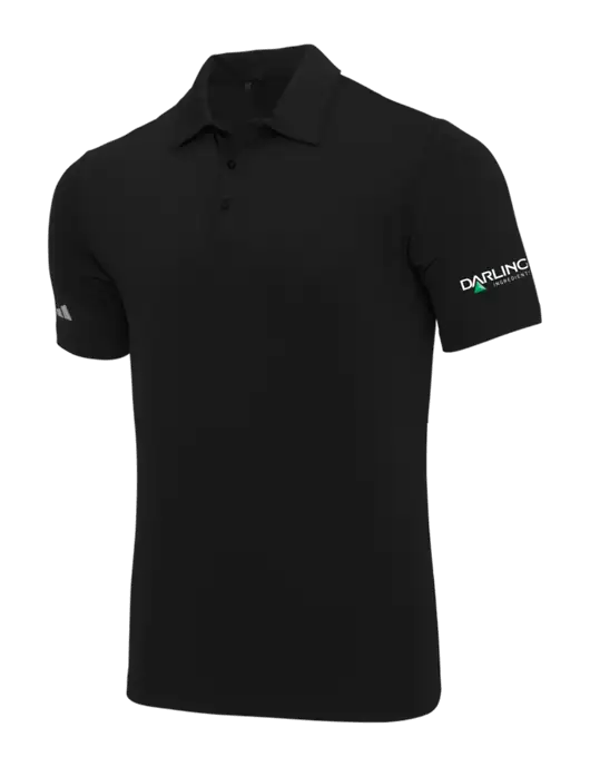 Adidas Black Ultimate Solid Polo w/Darling Ingredients Logo